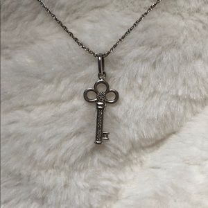 💓Cz Key pendant and necklace